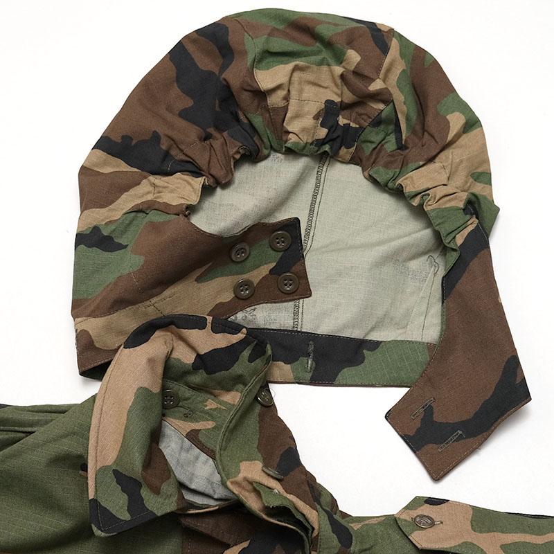 スロバキア軍 フィールドコート リップストップ ウッドランドカモ