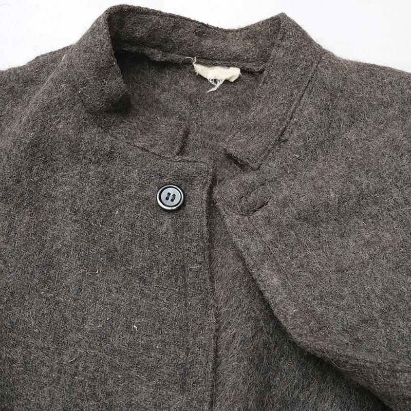 ブルガリア軍 ウールコート スタンドカラー デッドストック JC186NN