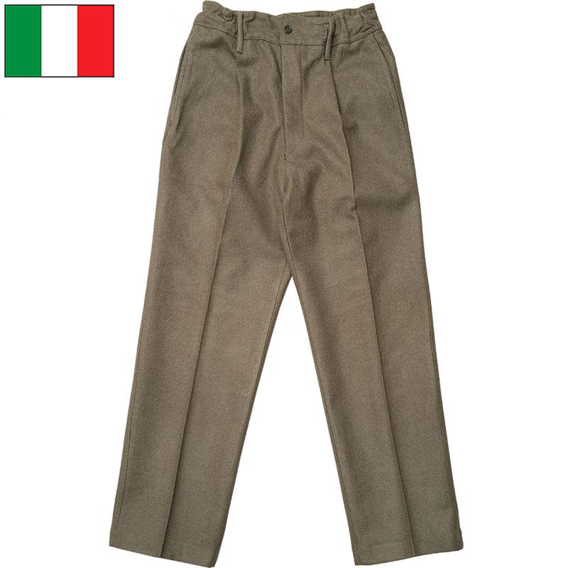 イタリア軍 ユニフォーム ドレスパンツ ウール デッドストック PP444NN