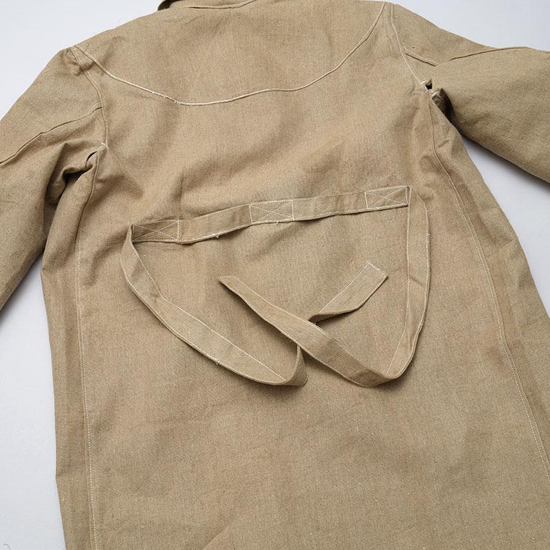 イタリア軍 50s メカニックコート リネン デッドストック ZJC531NN