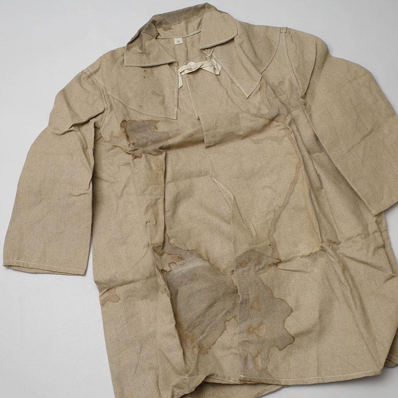 イタリア軍 50s メカニックコート リネン デッドストック ZJC531NN