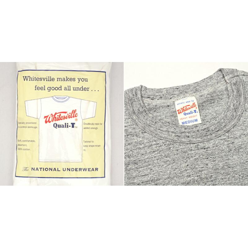 WHITESVILLE ホワイツビル #WV73544 2PACK 半袖 Tシャツ 2枚組 メンズ 男性 ユニセックス ティーシャツ 無地 夏 春 トップス  ショートスリーブ | WHITESVILLE | 02