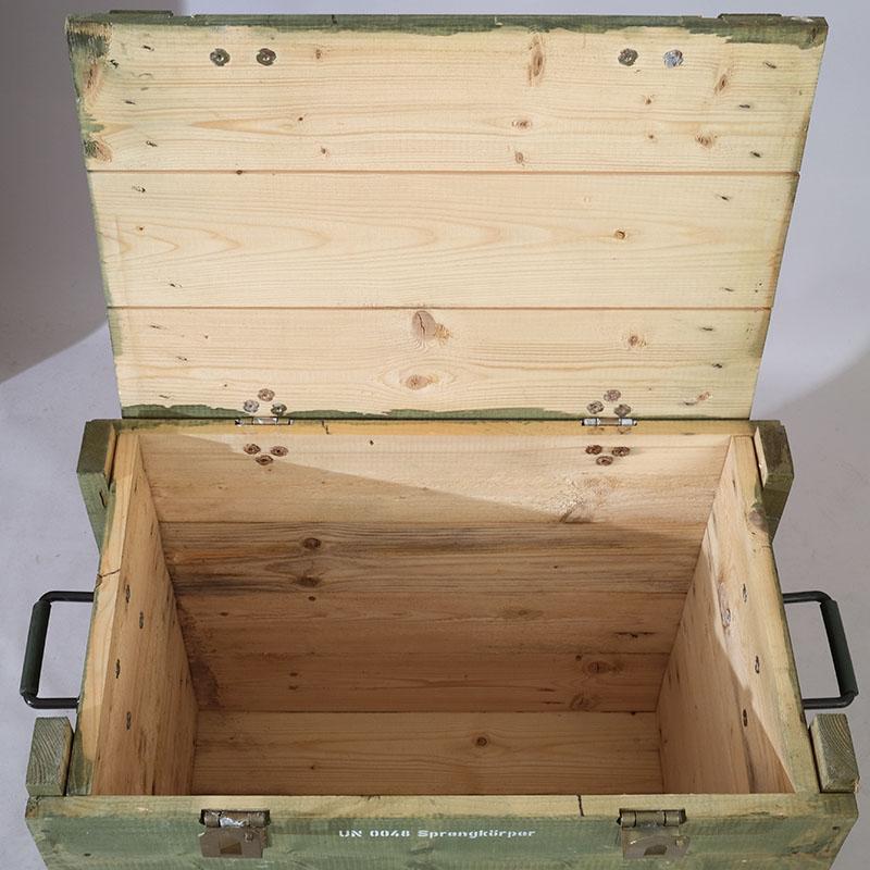 ドイツ軍 DM35 ウッドボックス オリーブ 65×40×60cm USED ドイツ軍 DM35 ウッドボックス オリーブ 65×40×60cm USED
