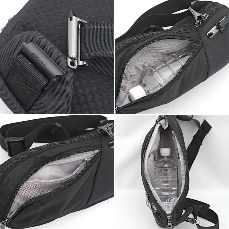 PACSAFE パックセーフ #12970325 Vアクションスリングバイブ150 スリングパック鞄 カバン バッグ メンズ レディース 男性 女性 ワンショルダー 斜め掛け 縦型_4