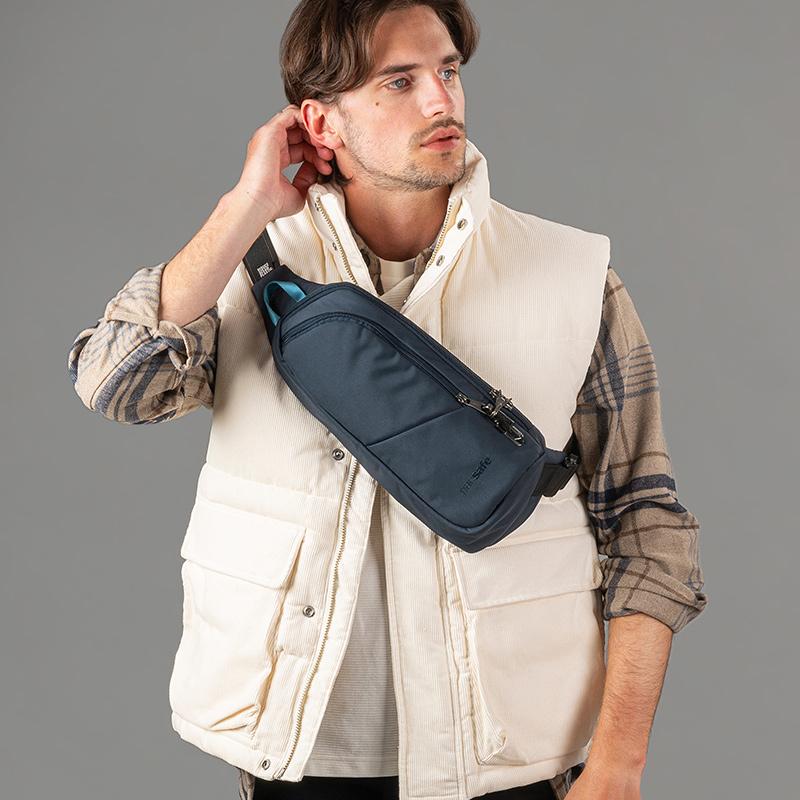 PACSAFE パックセーフ #12970325 Vアクションスリングバイブ150 スリングパック鞄 カバン バッグ メンズ レディース 男性 女性 ワンショルダー 斜め掛け 縦型_6