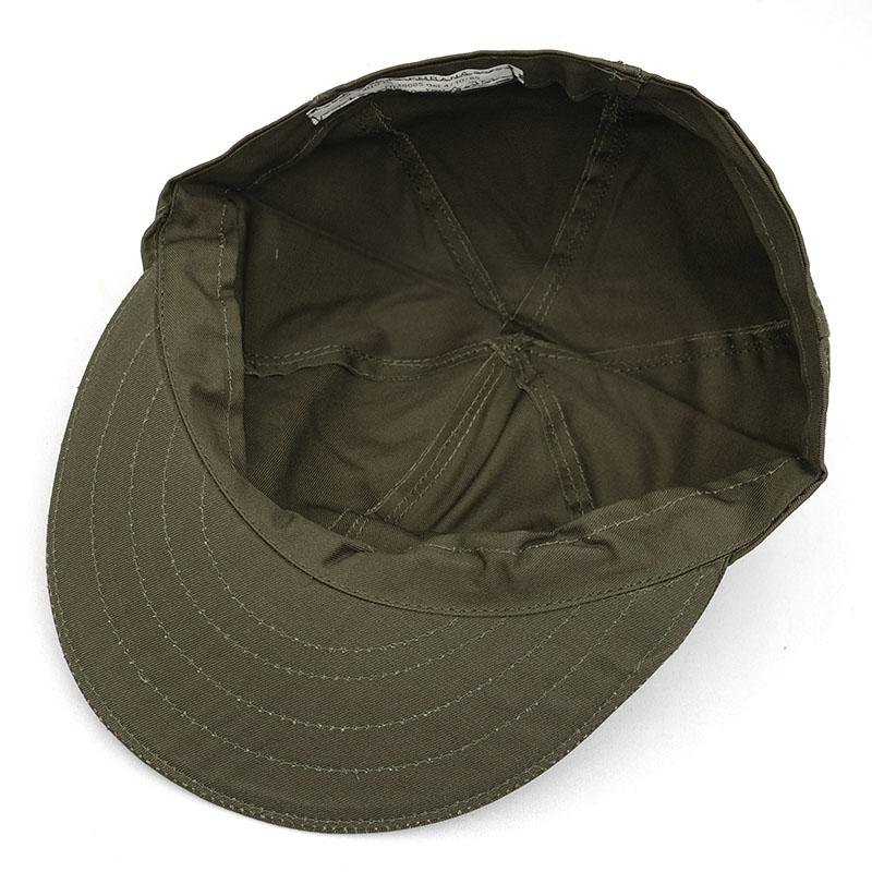 メール便可 イタリア軍 ワークキャップ オリーブ デッドストック