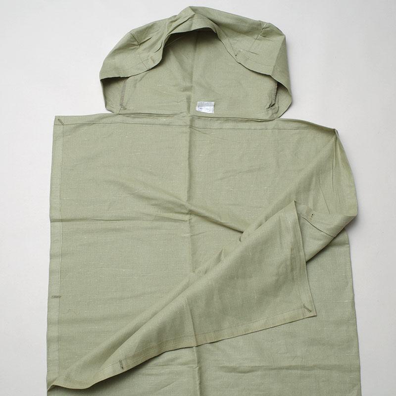 チェコ軍 スリーピングバッグライナー コットンリネン グリーン デッド
