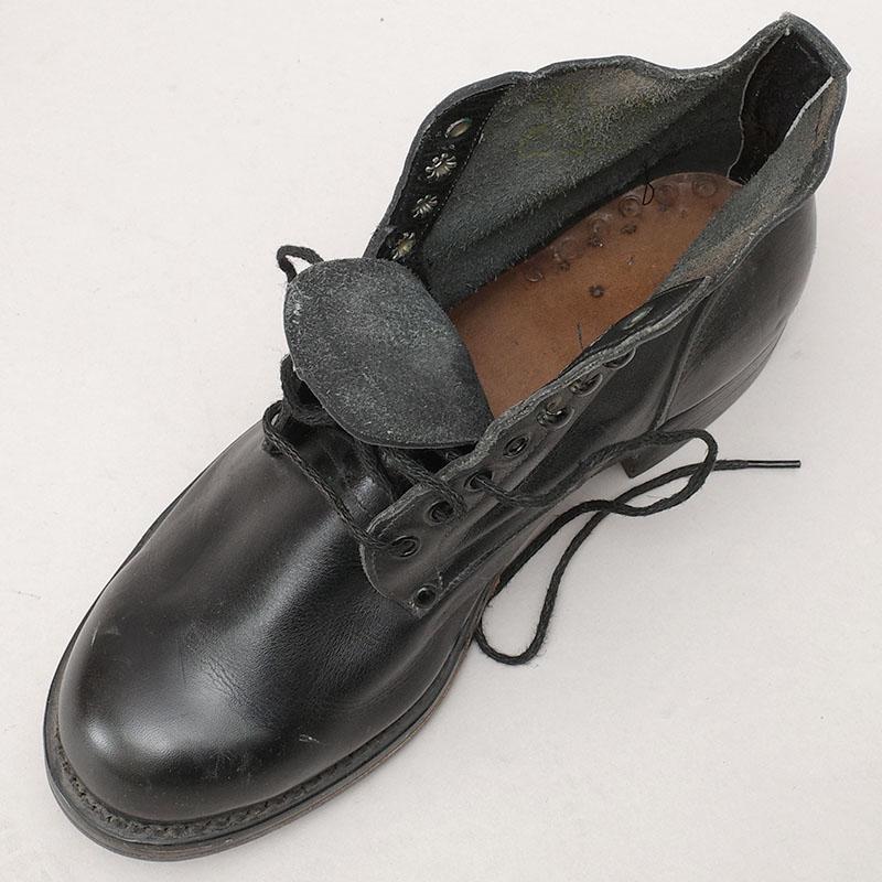 ブラックレザー ミリタリーブーツ MILITARY メンズ ミリタリーブーツ 新品 米軍 G.I. STYLE