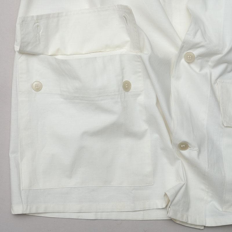 ノルウェー軍 スノーカモパーカー ホワイト デッドストック