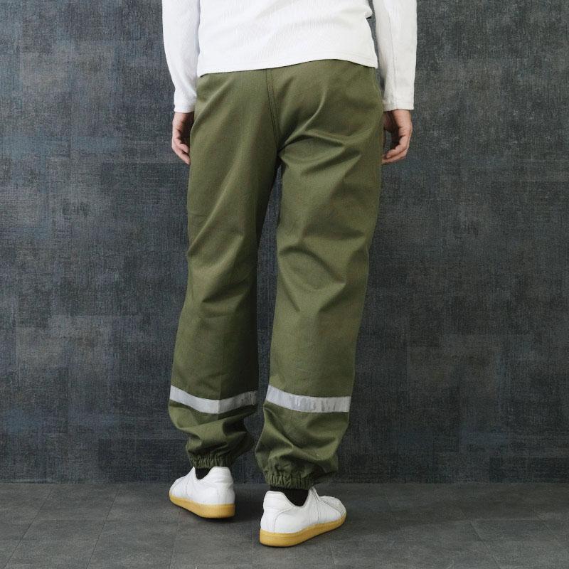 フランス軍 リフレクター メカニックパンツ オリーブ デッドストック