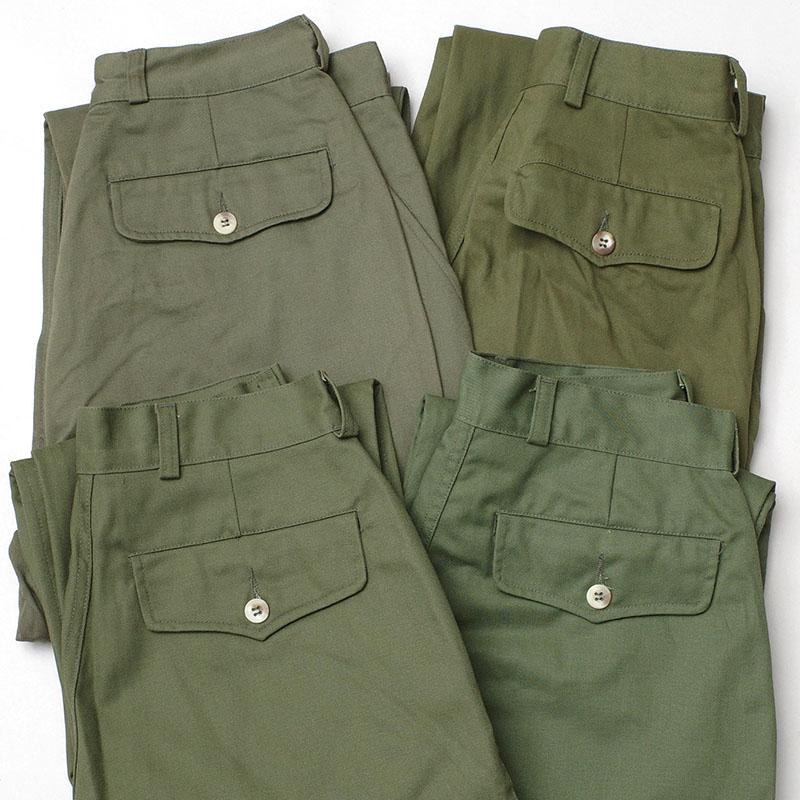 フランス軍 メカニックパンツ オリーブ レディース サイズ40以下 フランス軍 メカニックパンツ オリーブ レディース サイズ40以下