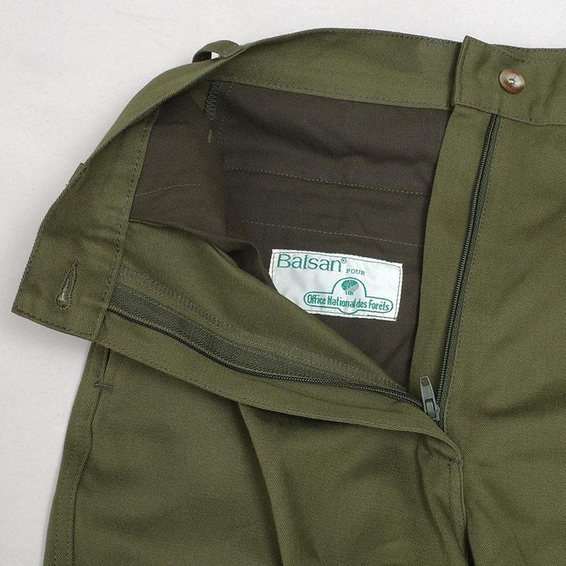 フランス軍 メカニックパンツ オリーブ レディース サイズ42以上