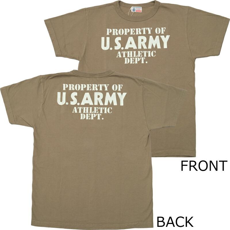 1点ならメール便可 BUZZ RICKSON'S バズリクソンズ #BR79348 半袖 Tシャツ『U.S.ARMY ATHLETIC DEPT.』 メンズ 男性 トップス ティーシャツ ショートスリーブ｜seabees｜02