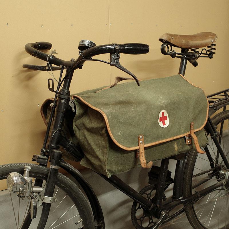 スウェーデン軍 サイクリング ツールバッグ オリーブ デッドストック