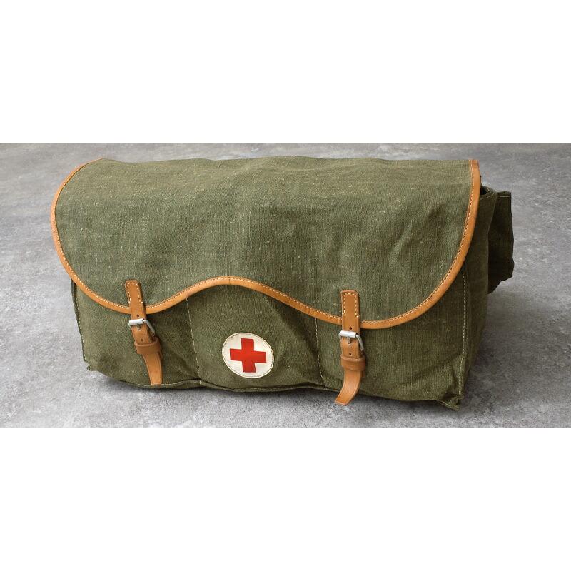 BRIDGESTONE サイクリングバッグ ヴィンテージ スウェーデン軍 サイクリング ツールバッグ オリーブ デッドストック