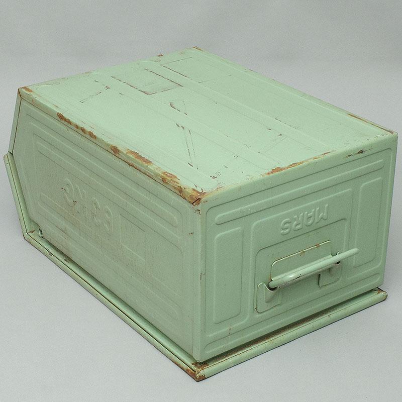 チェコ軍 スチール ストレージボックス ラージ USED BX202UN スタック