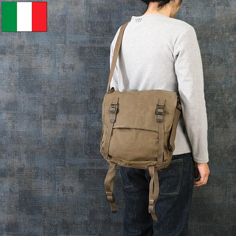 イタリア軍　軍放出品　大容量バックパック MILITARY 実物 新品 デッドストック イタリア軍 コットン