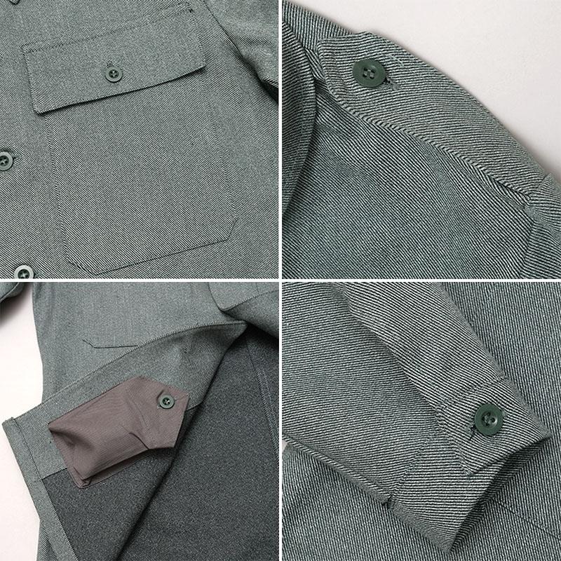 スイス軍 デニムジャケット グレー 後期型 デッドストック JJ020NN