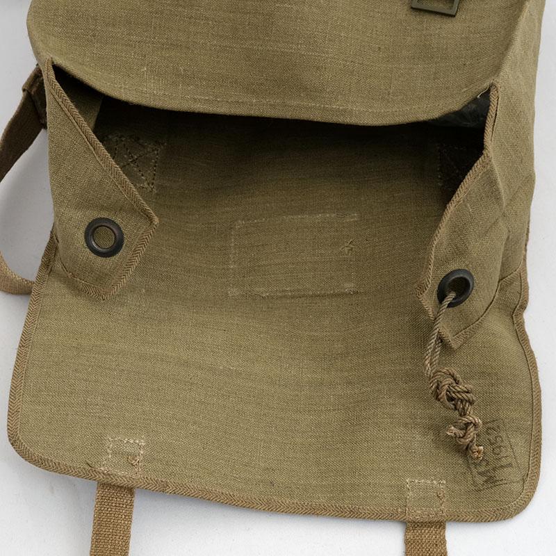60's イタリア軍　リネンキャンバス　ショルダーバッグ イタリア軍 アムニッション ショルダーバッグ リネンキャンバス