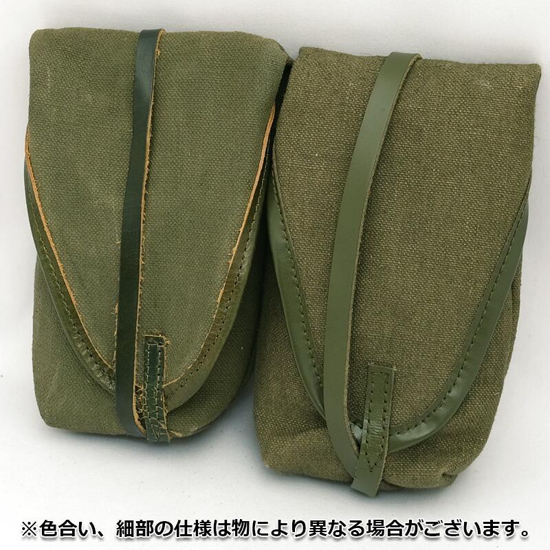 フランス軍 キャンバス レザー ツールポーチ デッドストック BP155NN