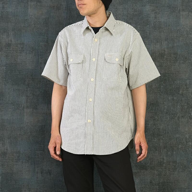 SUGAR CANE SUGARCANE シュガーケーン #SC37944 半袖 ヒッコリー