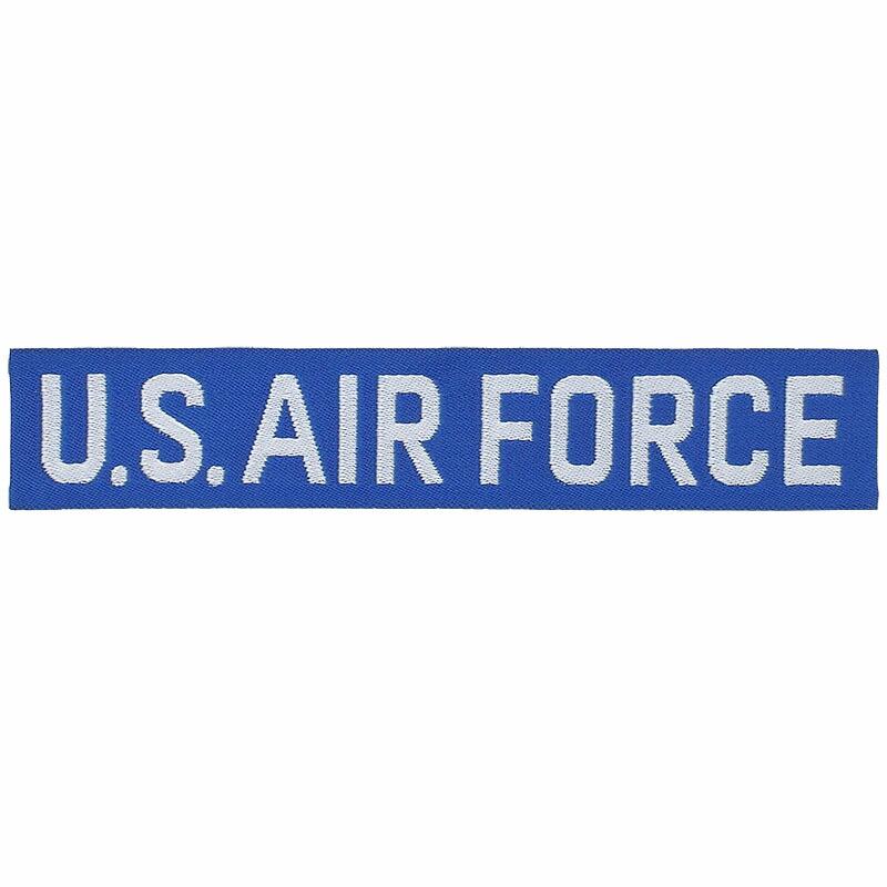 YMCLKY メール便可 米軍タイプ US AIR FORCE タグ ワッペン 新品