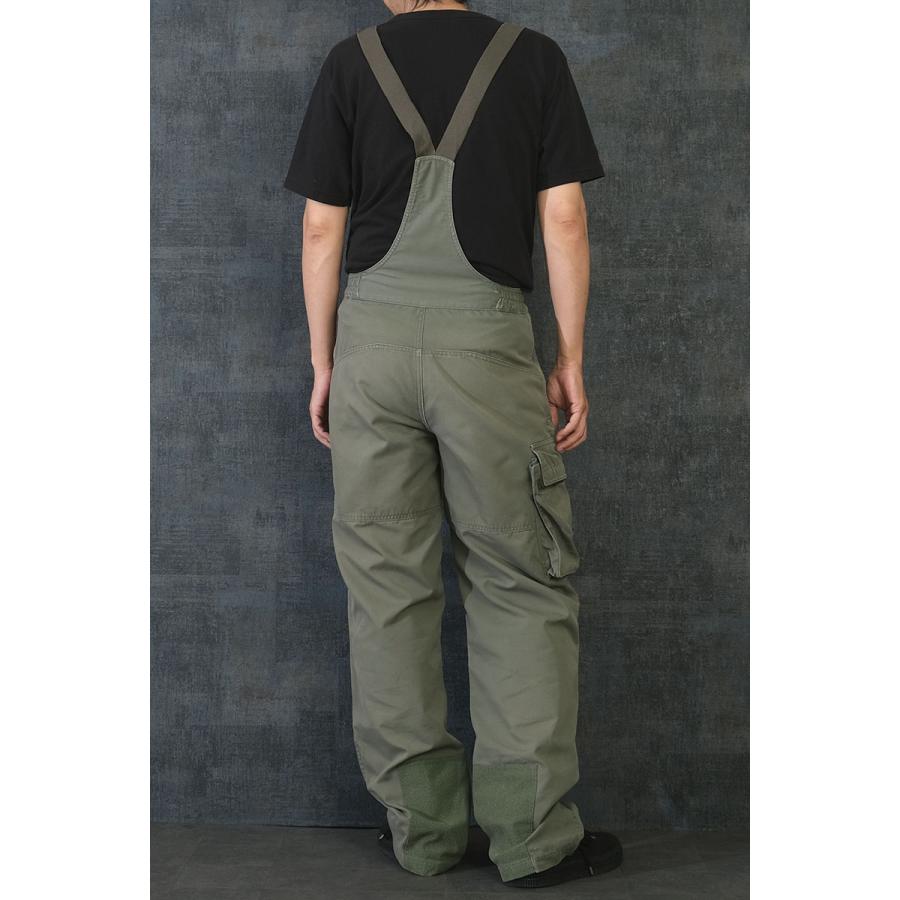 フランス軍 AF サスペンダーパンツ オリーブ USED 仏軍 Air