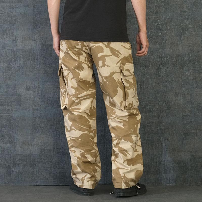 イギリス軍　デザート　DPM　コンバット　パンツ デッドストック イギリス軍 WINDPROOF コンバット パンツ