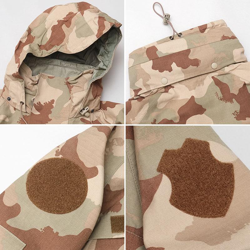 ハンガリー軍 ウォータープルーフ フィールドパーカー デザートカモ