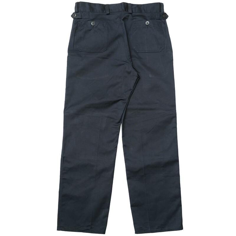 フランス軍 メカニック ワークパンツ ネイビー デッドストック