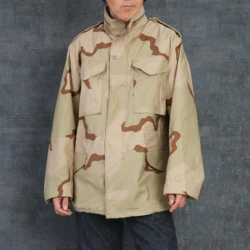 米軍 M-65 フィールドジャケット 3カラーデザート デッド 米軍 M-65 フィールドジャケット 3カラーデザート デッド