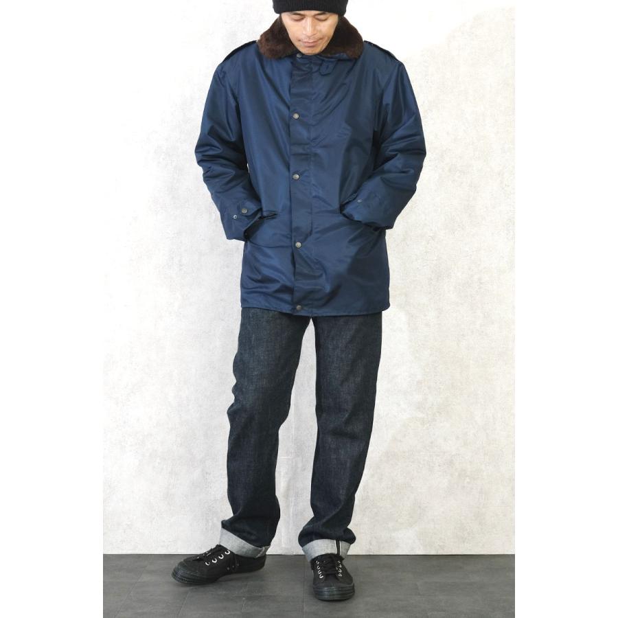 イタリア軍 AMI ナイロンジャケット ライナー付き ネイビー デッド