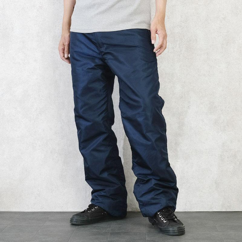 イタリア軍 AMI ナイロンパンツ ライナー付き ネイビー デッドストック