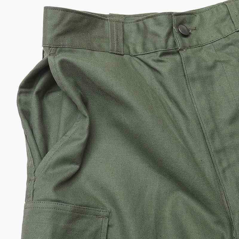 フランス軍 AFフィールドパンツ オリーブ コットンツイル デッド