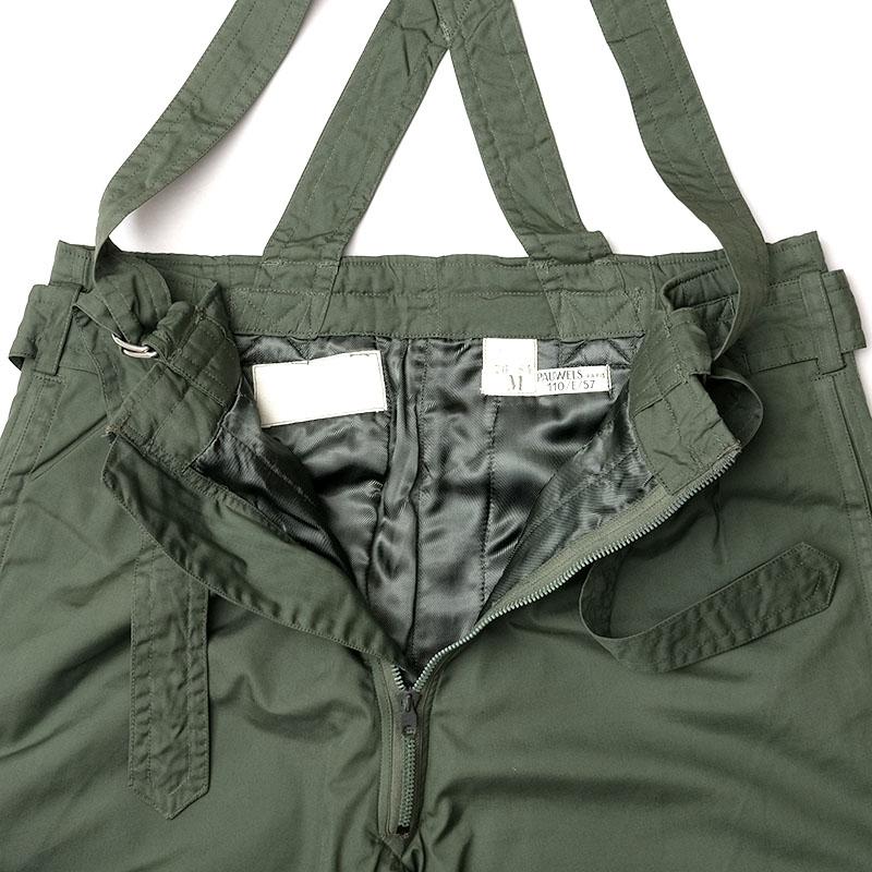 フランス軍 フライト サスペンダーパンツ オリーブ デッドストック