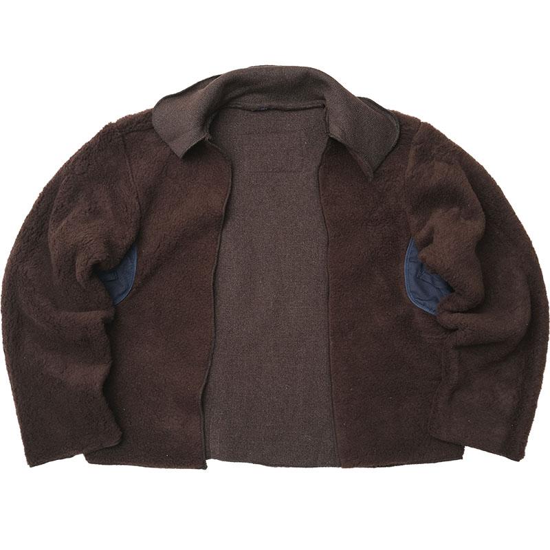 フランス軍 NAVY ボアライナージャケット ブラウン デッドストック