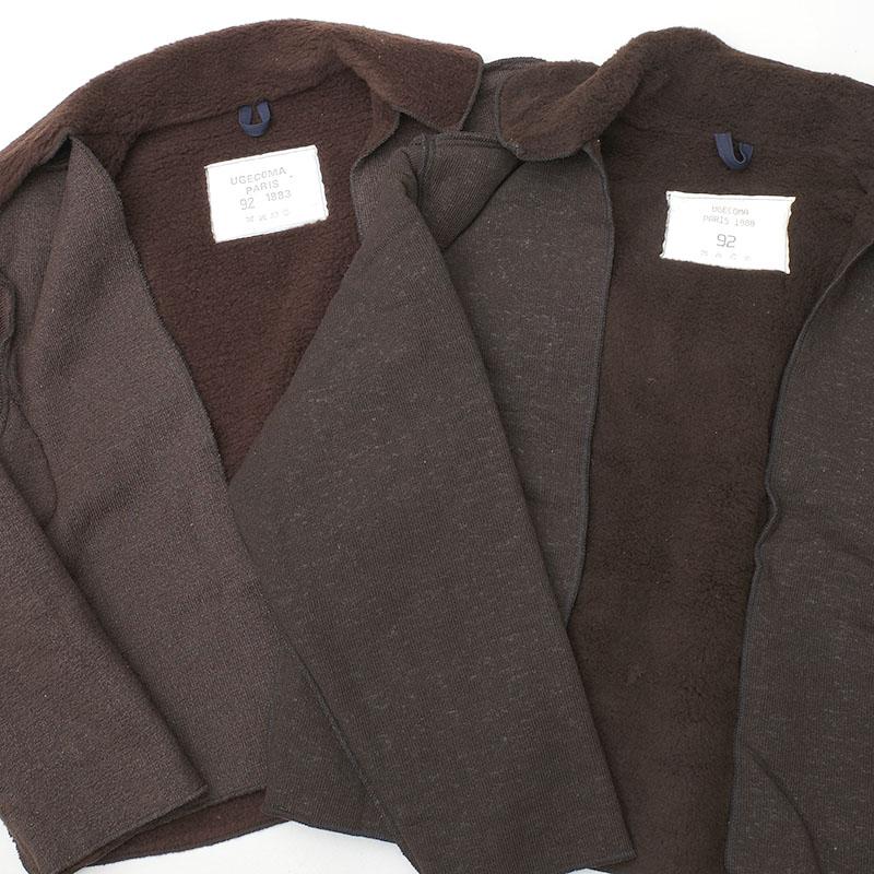 フランス軍 NAVY ボアライナージャケット ブラウン デッド フランス軍 NAVY ボアライナージャケット ブラウン デッド