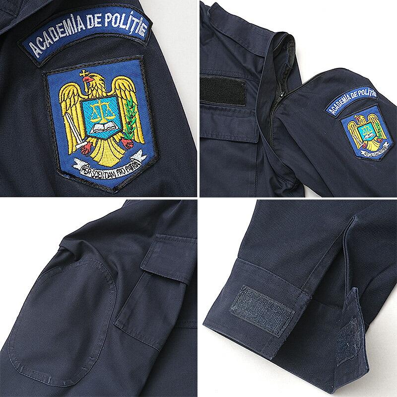 ルーマニア ポリスアカデミー ジャケット ネイビー USED JJ372UN 警察
