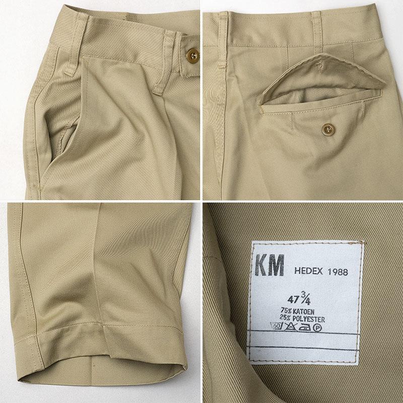 オランダ軍 マリーン チノパンツ カーキ デッドストック PP468NN