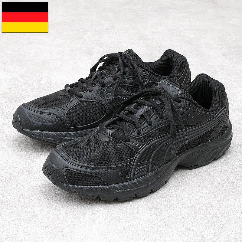ドイツ軍 トレーニングシューズ PUMA ブラック デッドストック FS068UN