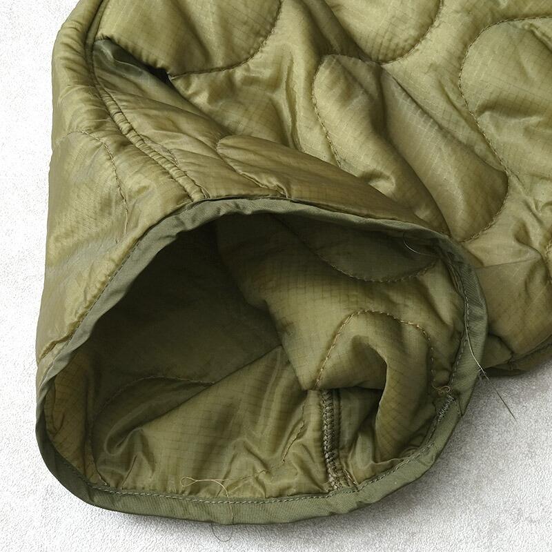 米軍 M-65 キルティング パンツライナー オリーブ USED アメリカ軍 GI