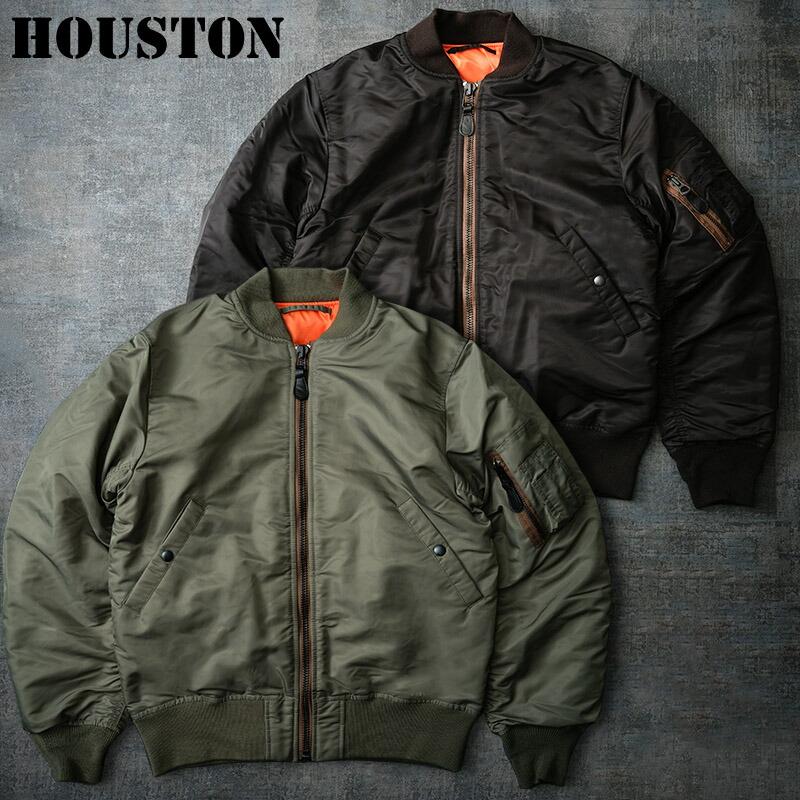 HOUSTON ヒューストン #50316 MA-1 フライト ジャケット MA1 HOUSTON ヒューストン #50316 MA-1 フライト ジャケット MA1