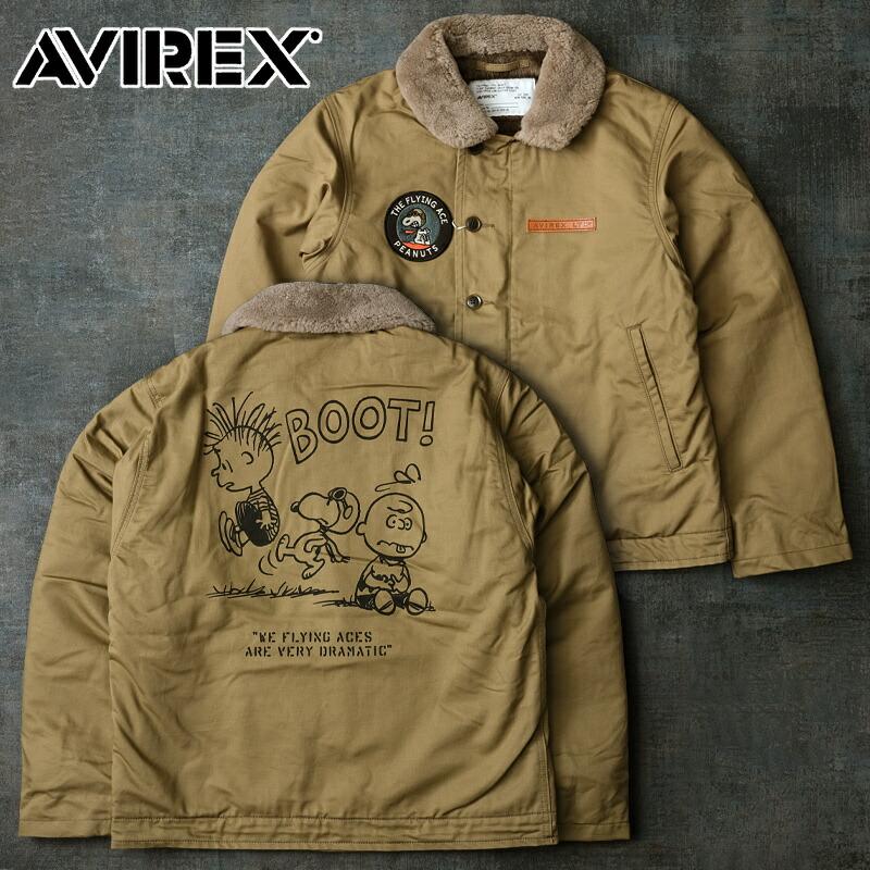 AVIREX アビレックス #7834252041 AVIREX×PEANUTS N-1 デッキ AVIREX アビレックス #7834252041 AVIREX×PEANUTS N-1 デッキ