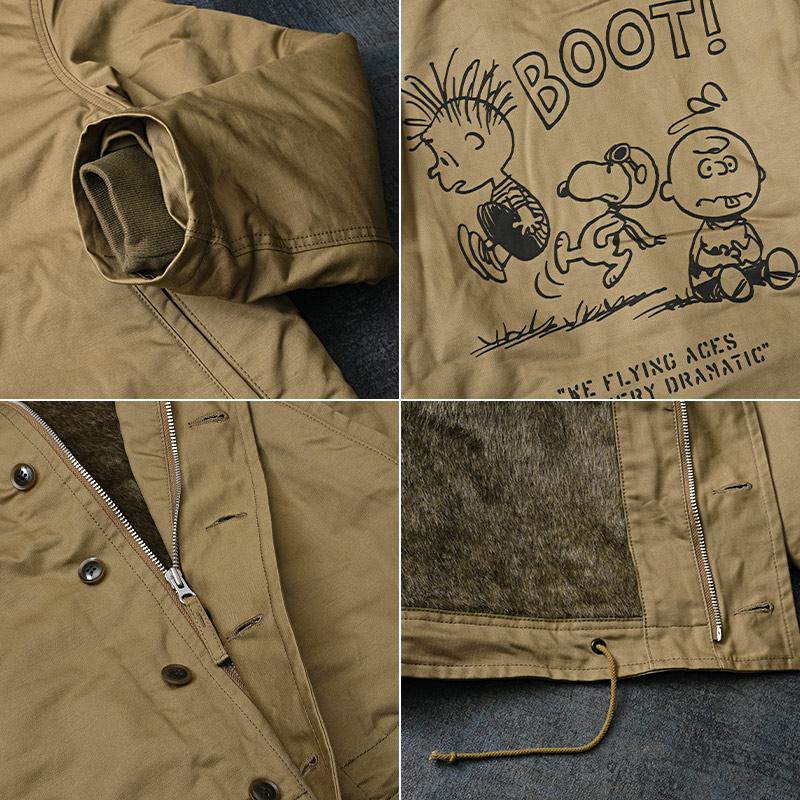 AVIREX アビレックス #7834252041 AVIREX×PEANUTS N-1 デッキ AVIREX アビレックス #7834252041 AVIREX×PEANUTS N-1 デッキ