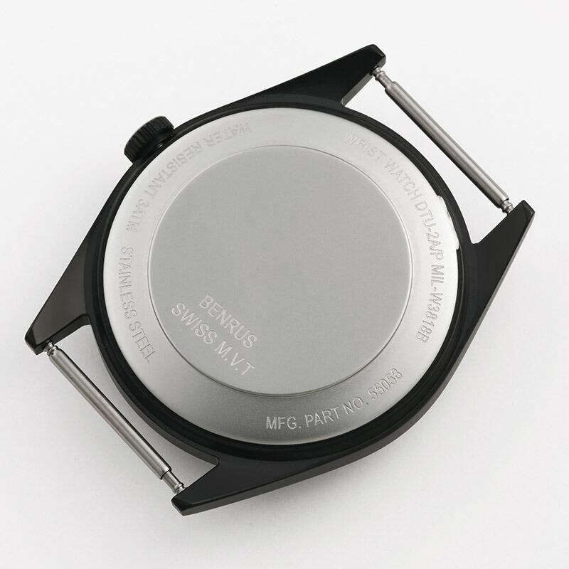 BENRUS ベンラス DTU-2A/P BLACK ウォッチ 腕時計 DTU2AP ブラック