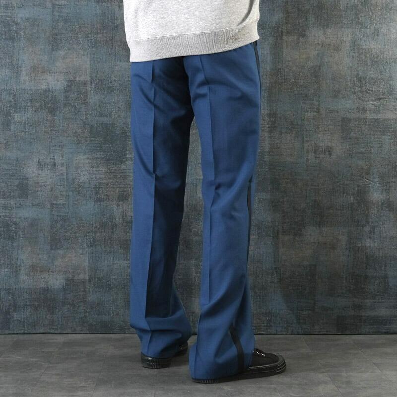 オランダ ポリス サイドライン ドレスパンツ ブルー デッドストック