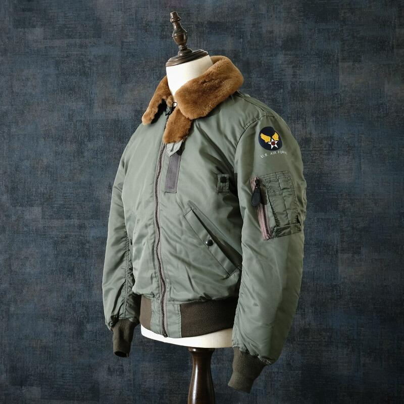 最終値引き‼️HOUSTON ヒューストン B-15D FLIGHT JACKET