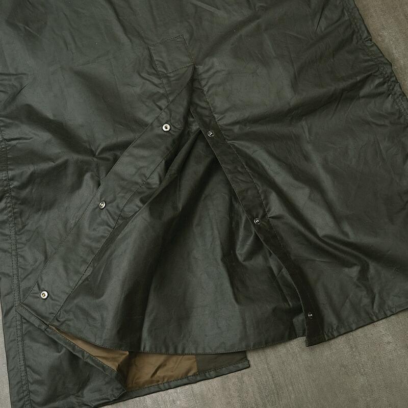 【最終値下げ】Barbour バーレー　ワックスコットンロングコート　サイズ40 BURGHLEY / バーレー】ワックス コットン ロング コート （ オーバー