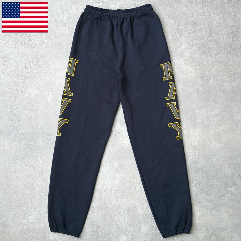 米軍 U.S.NAVY スウェットパンツ ネイビー SOFFE デッドストック