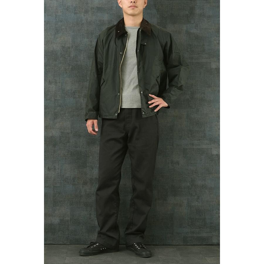 10%OFF！■Barbour バブアー #7934955024 トランスポート ワックス コットン ショート ブルゾン 242MWX1678TRANSPORT WAX メンズ 男性 コート アウター ブルゾの画像